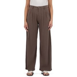 KUT from the Kloth Ryan Wide Leg Linen Blend Pants at Nordstrom