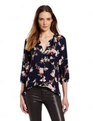 WornOnTV: Kristina’s black floral button front blouse on Parenthood ...