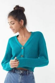 Kai Cropped Cardigan at Urban Outfitters