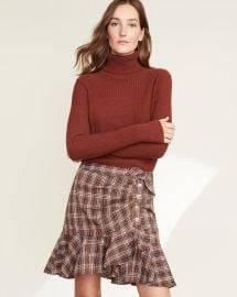 Kaia Plaid Miniskirt at Veronica Beard