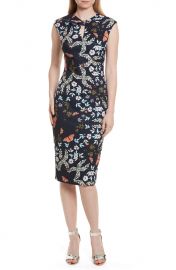 Kairra Kyoto Gardens Bow Neck Dress at Amazon