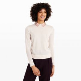 Kalani Embroidered Sweater at Club Monaco