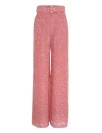 Kaleidoscope Lace Pant Guava Online Zimmermann at Zimmermann