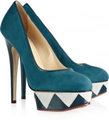 Kaleidoscope heels by Charlotte Olympia at Net A Porter