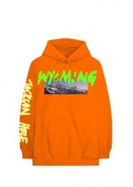 Kanye West Wyoming Hoodie Orange From Listening Party at Grailed