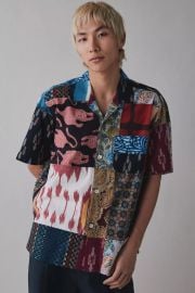 Kardo Ronen Patchwork Shirt at Urban Outfitters