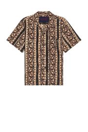 Kardo Ronen Shirt in Crochet Block Print FWRD at FWRD