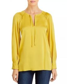 Karem Silk Stretch Blouse at Bloomingdales