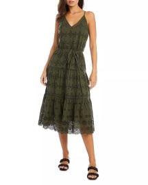 Karen Kane Cotton Tiered Midi Dress   Bloomingdales at Bloomingdales