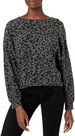 Karen Kane Women39s Leopard Print Pullover at Womens Clothing store at Amazon