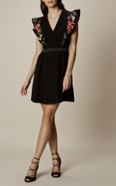 Karen Millen Boho Embroidered Dress at Karen Millen