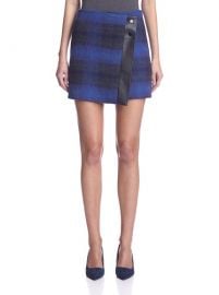 Karen Millen Check Skirt at Amazon