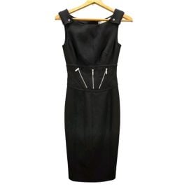 Karen Millen Dresses Karen Millen Black Bodycon Zippers Corset Office Pencil Dress Us 2 Uk 6 Eu 34 Poshmark at Poshmark
