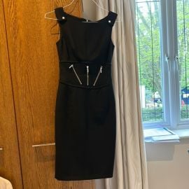 Karen Millen Dresses Karen Millen Black Elegant Dress Midi Poshmark at Poshmark