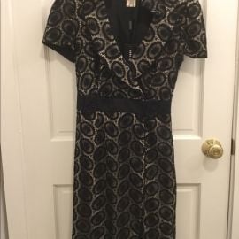 Karen Millen Dresses Karen Millen Laced Cocktail Trench Tuxedo Dress Poshmark at Poshmark