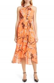 Karen Millen Floral Midi Dress   Nordstrom at Nordstrom