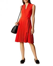 Karen Millen Pleated Dress at Bloomingdales