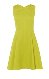 Karen Millen Textured A Line Dress at Karen Millen