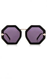 Karen Walker Moon Disco in Black  amp  Gold from Revolve com at Revolve