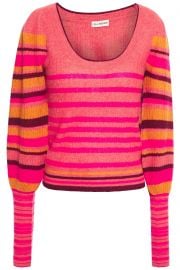 Kariana striped cashmere-blend sweater at The Outnet