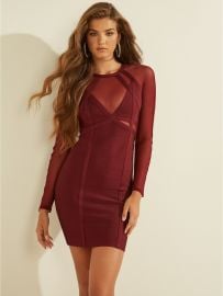 Karina Mesh Bandage Dress by Guess at Guess