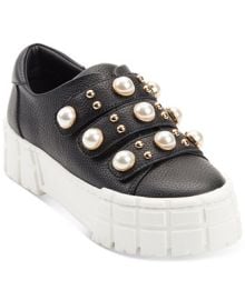 Karl Lagerfeld Paris Catori Embellished Sneakers - Macys at Macys