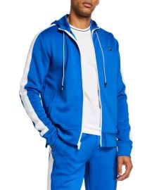 Karl Lagerfeld Paris Mens Striped Track Jacket at Neiman Marcus