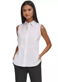 Karl Lagerfeld Pearl Shirt at Belk