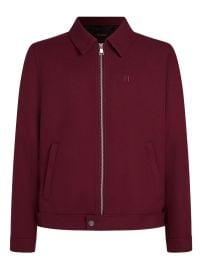 Karl Lagerfeld zip-front Jacket Red at Farfetch