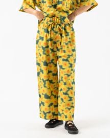 KasMaria Liberty of London Pants in Daffodil Print Curated at Jake and Jones at Jake and Jones