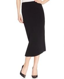 Kasper Crepe Pencil Midi Skirt   Reviews - Skirts - Women - Macy s at Macys