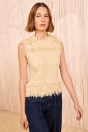 Kassi Knit Tweed Sleeveless Top - Lumin Lumin Tweed Knit Top - Ulla Johnson at Ulla Johnson