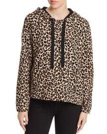 Kassidy Leopard Print Hooded Sweatshirt at Bloomingdales