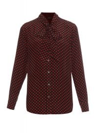 Kate Moss for Equipment Heart Print Blouse at Matches