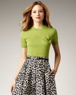 Kate Spade Kit sweater on Glee at Neiman Marcus