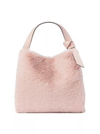 Kate Spade Knott Faux Fur Medium Crossbody Tote Bag at Saks Fifth Avenue