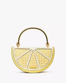 Kate Spade Lemon Drop Wicker 3D Crossbody at Kate Spade