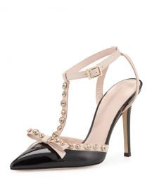 Kate Spade Lydia Studded Pumps at Neiman Marcus