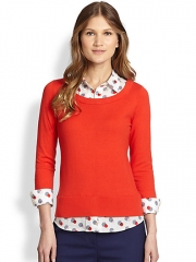 Kate Spade New York - Yardley Two-Fer Sweater at Saks Fifth Avenue