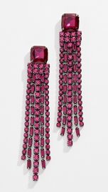 Kate Spade New York Glitzville Chain Fringe Earrings at Shopbop