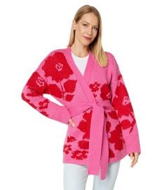 Kate Spade New York Rose Garden Intarsia Cardigan com at Zappos