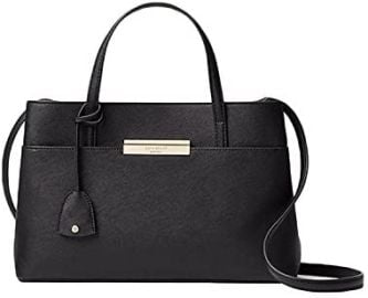 Kate Spade New York maiden way saffiano zuri - black Large Handbags com at Amazon