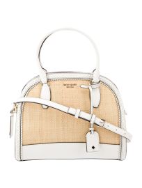 Kate Spade Raffia Leather Handle Bag at The Real Real