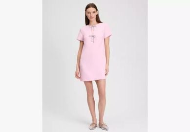 Kate Spade Rhinestone Bow Dress in Pink Lemonade at Kate Spade