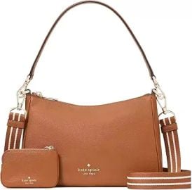 Kate Spade Rosie Leather Shoulder Bag (Warm and gingerbread) at Amazon