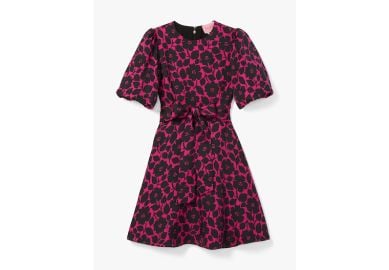 Kate Spade Rosy Garden Tie waist Dress at Kate Spade