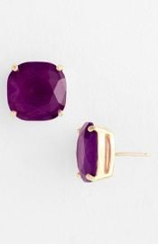 Kate Spade Small Square Semiprecious Stone Stud Earrings at Nordstrom