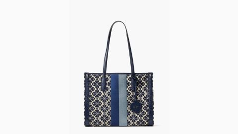 Kate Spade Spade Flower Jacquard Stripe Market Medium Tote at Kate Spade