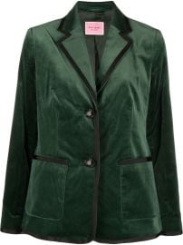 Kate Spade single-breasted Velvet Blazer - at Farfetch