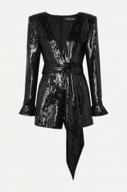 Katherine sequined chiffon playsuit at Net a Porter